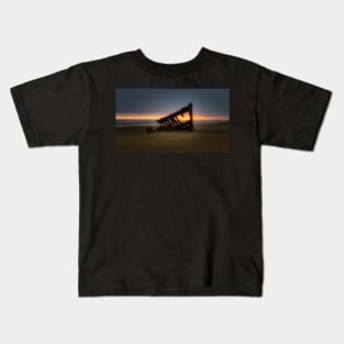 Peter Iredale Sunset Kids T-Shirt